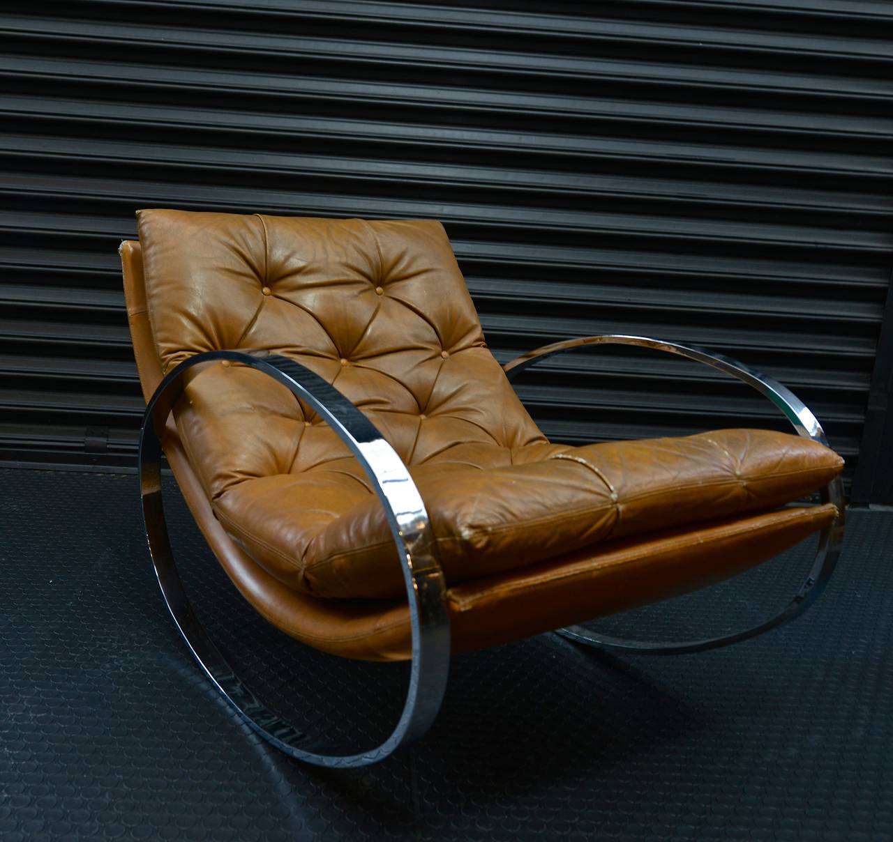 Late 20th Century Milo Baughman Rocking Chair