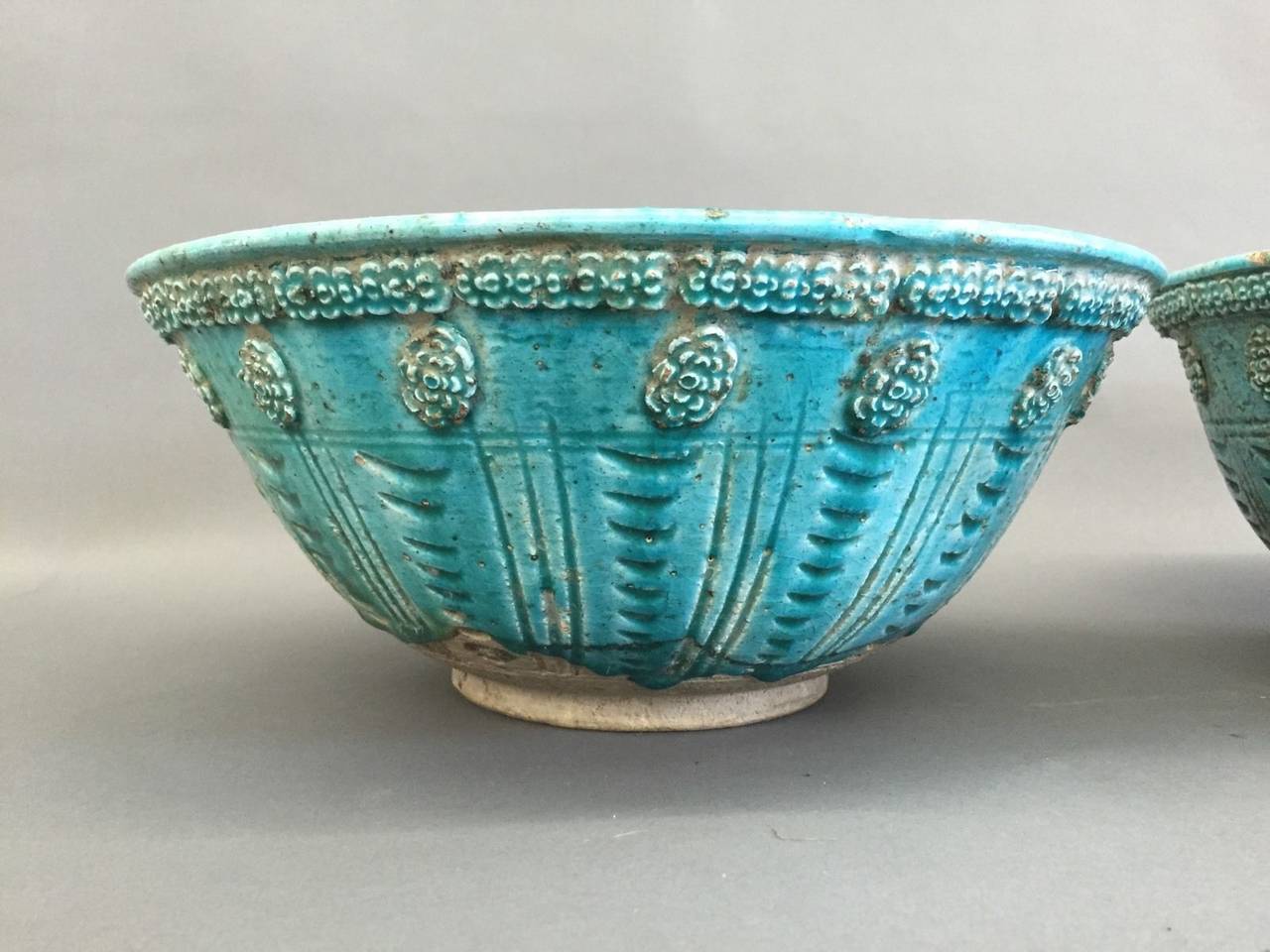 turquoise ceramic bowl