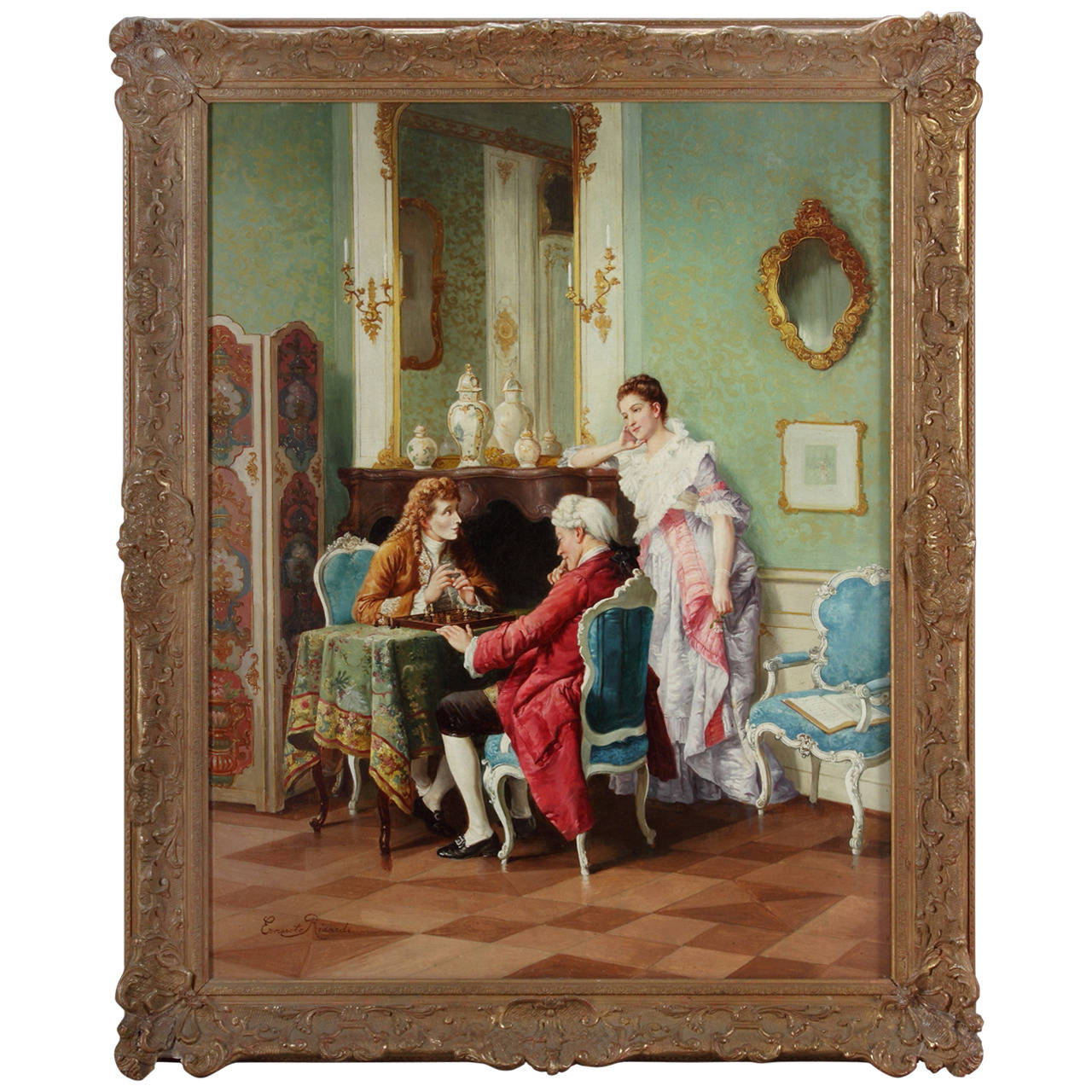 Oil on Canvas Seascape Painting by Maurice Braun at 1stdibs