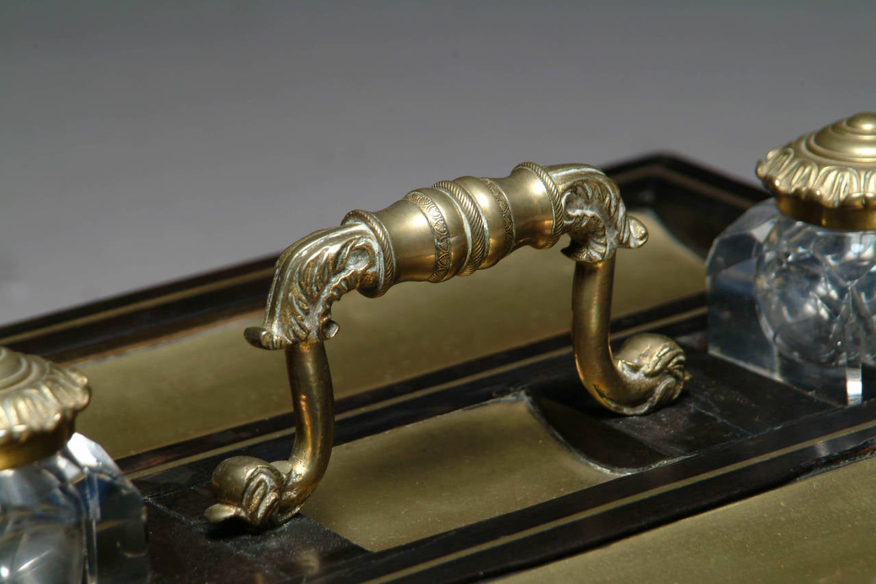 A French Boulle Ink Stand 2