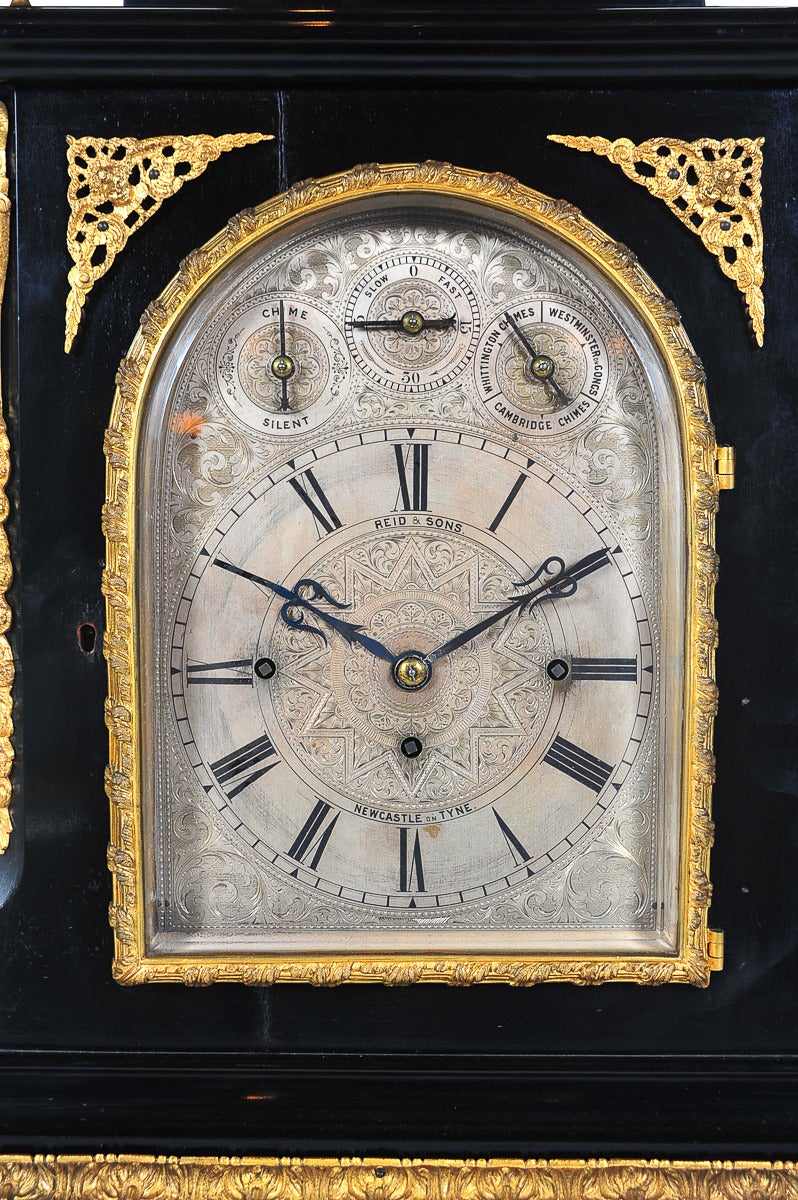 19th Century English Regency Reid & Sons Triple Fusee 