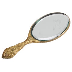 A Cloisonné Hand Mirror