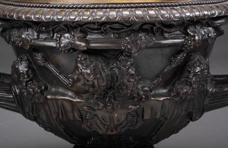 Important French Bronze of the Warwick by Eugene Cornu, Paris In Excellent Condition In Los Angeles, CA