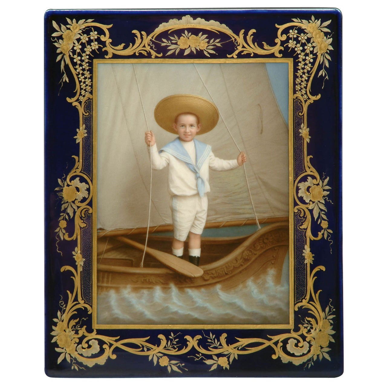 19th Century Meissen Porcelain Plaque