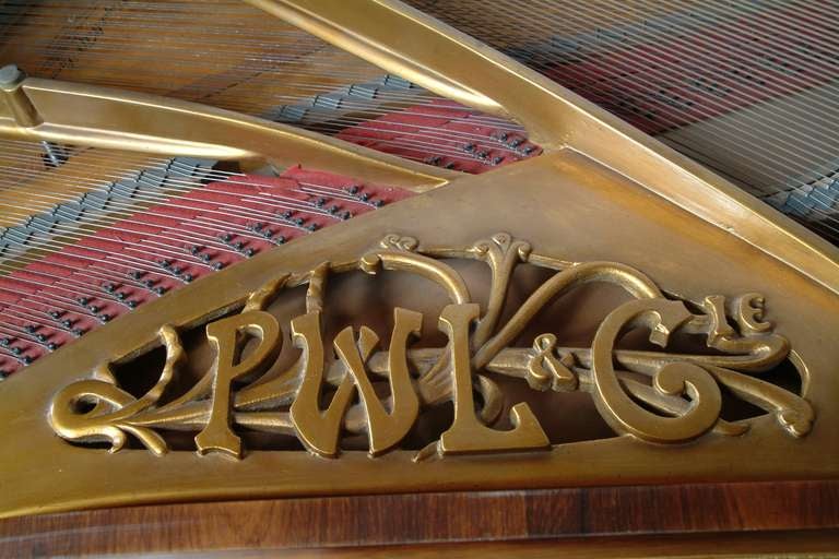French Ormolu-Mounted and Parquetry Baby Grand Piano by Ignaz Playel 3
