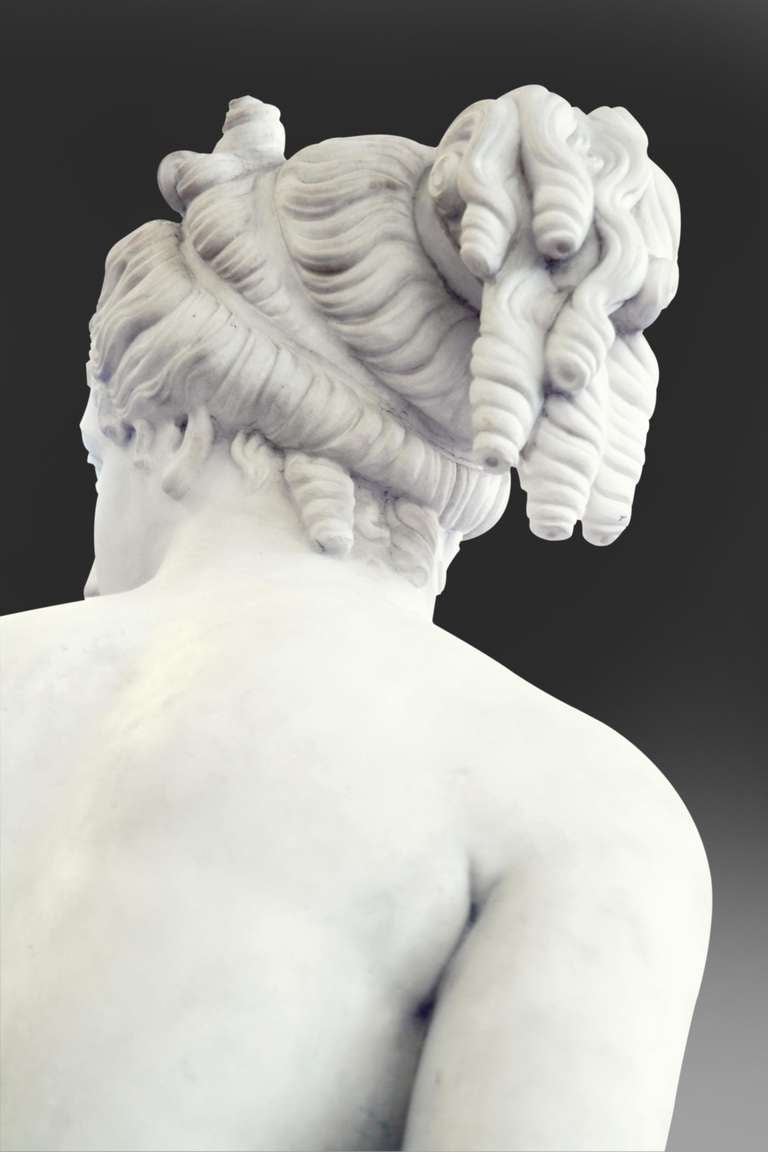 19th Century Life-Size Marble Figure of Venus Italica 2