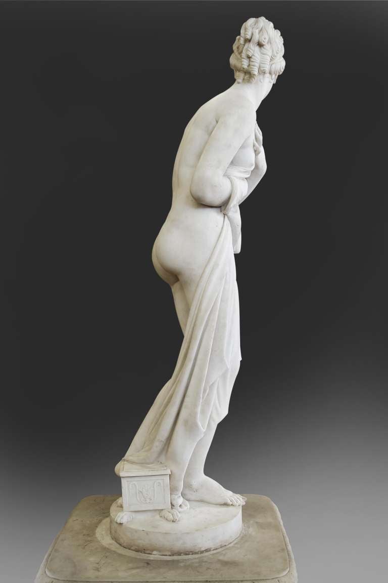 19th Century Life-Size Marble Figure of Venus Italica 3