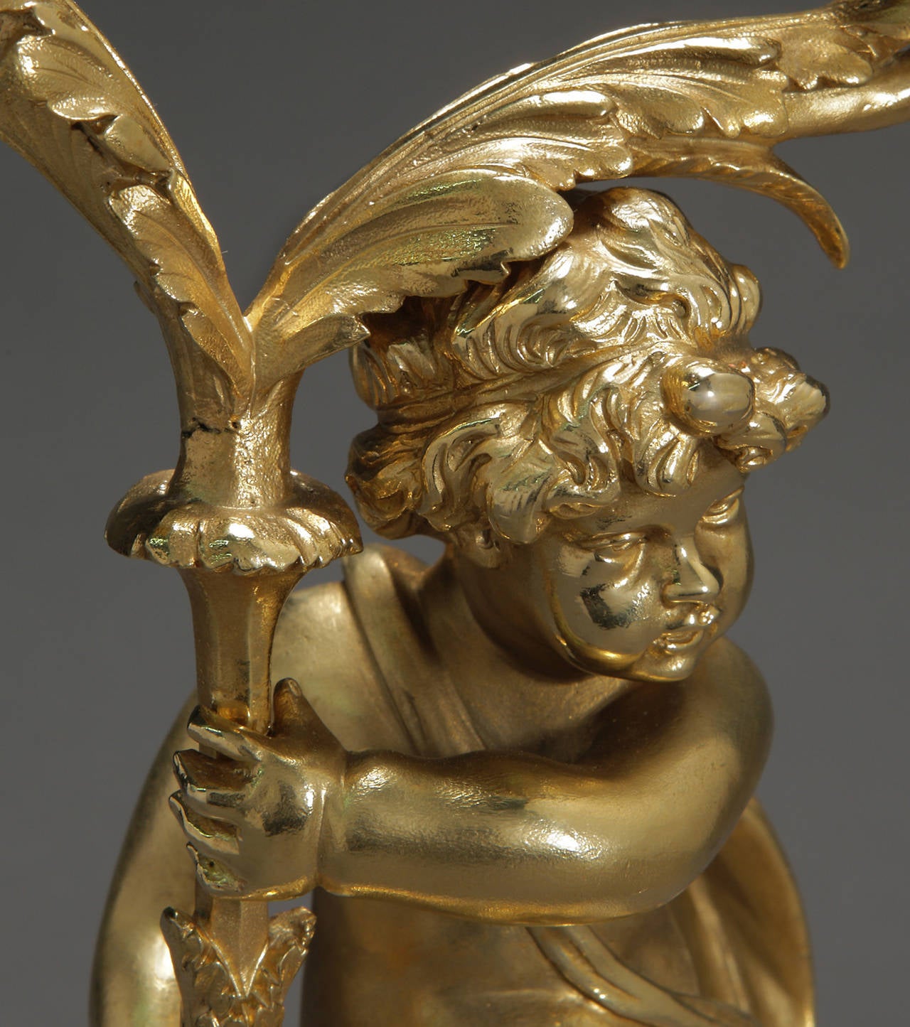 Französische Ormolu-Bronze-Uhr-Garnitur im Louis-XVI.-Stil im Angebot 6