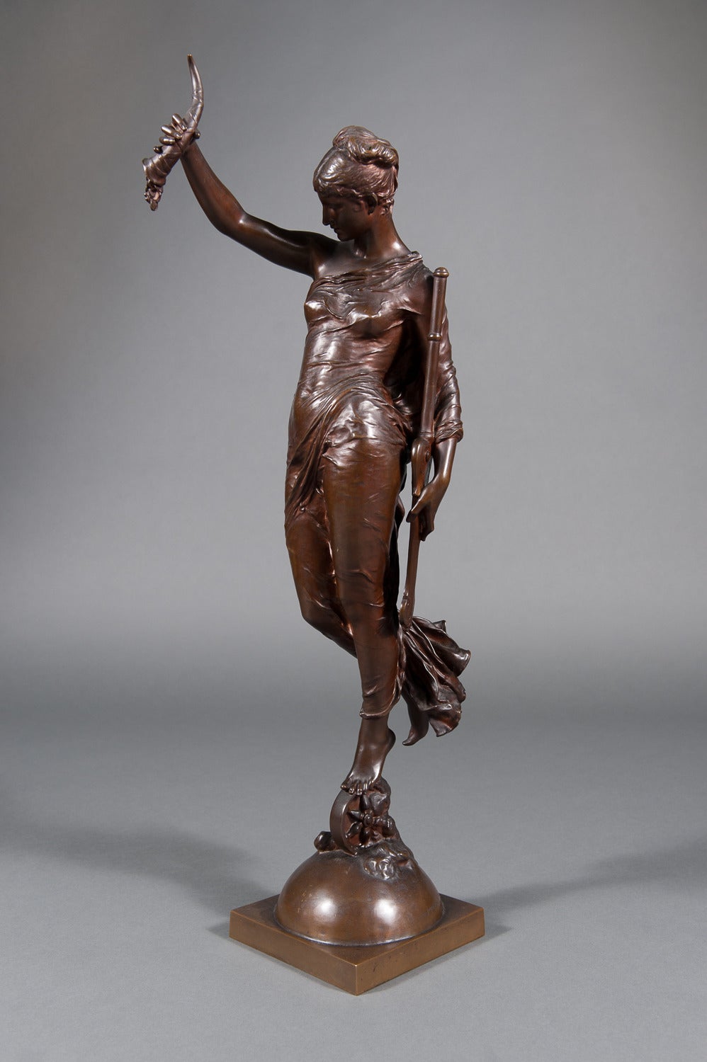 19th C. French Bronze Figure of 