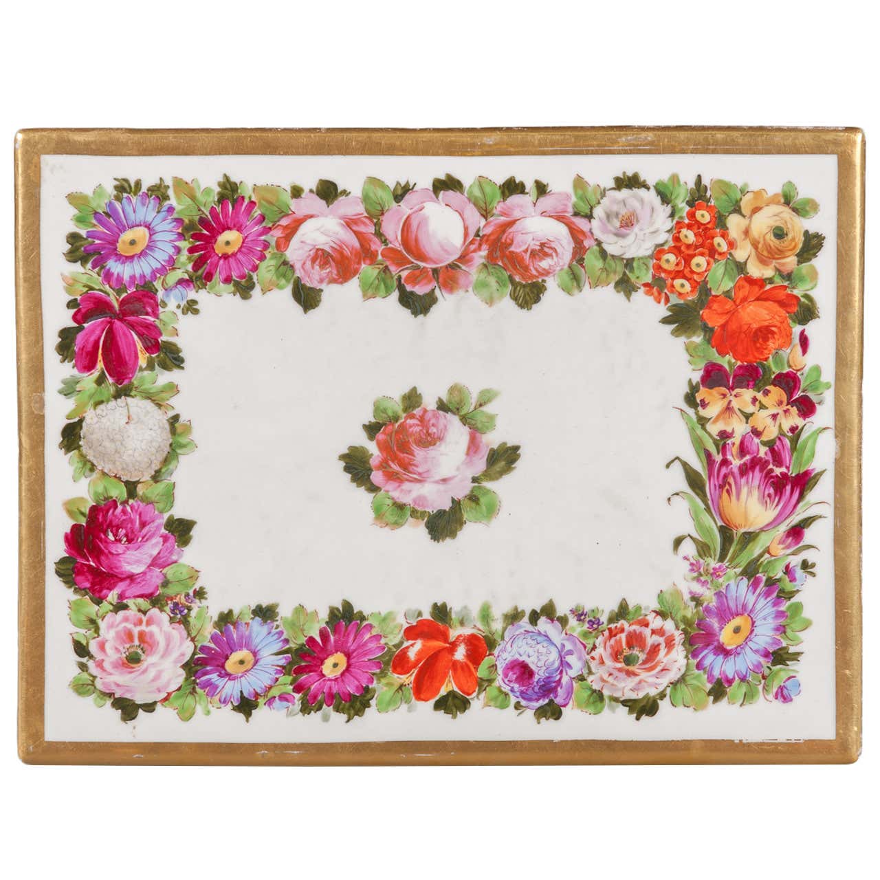 Plat Orchidée, Peinture sur Porcelaine de Limoges, Véronique Habègre-Etève Plat Orchidée, Peinture sur Porcelaine de Limoges, Véronique Habègre-Etève