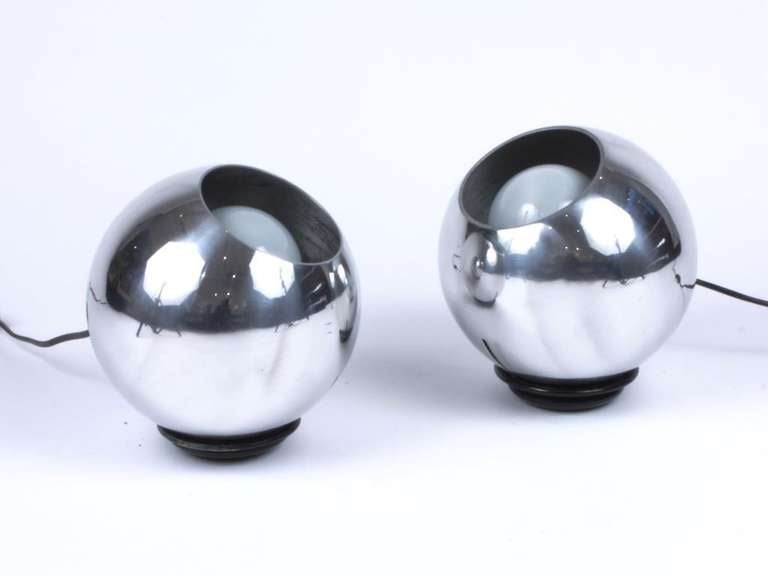 Gino Sarfatti Pair of Lamps Model 586