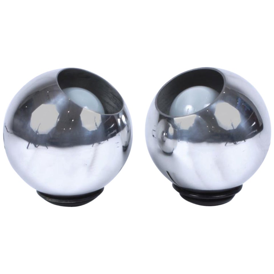 Gino Sarfatti Pair of Lamps Model 586