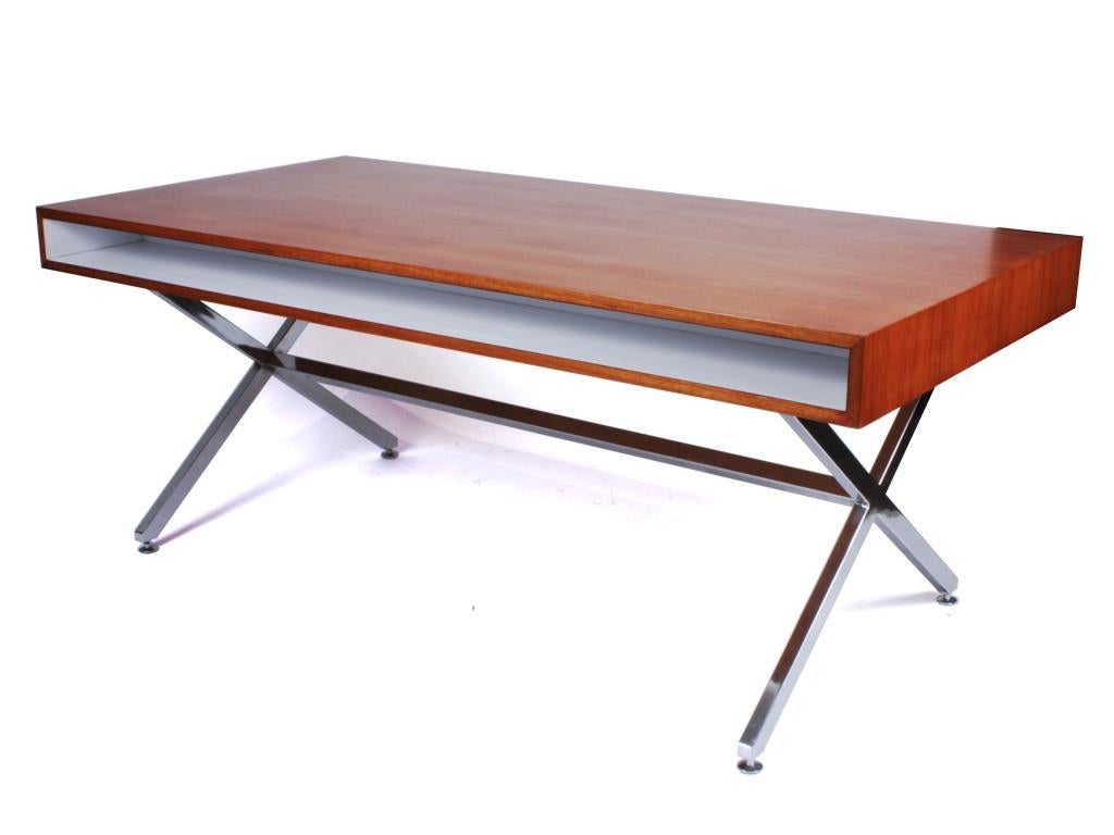 Pierre Guariche President Desk For Sale