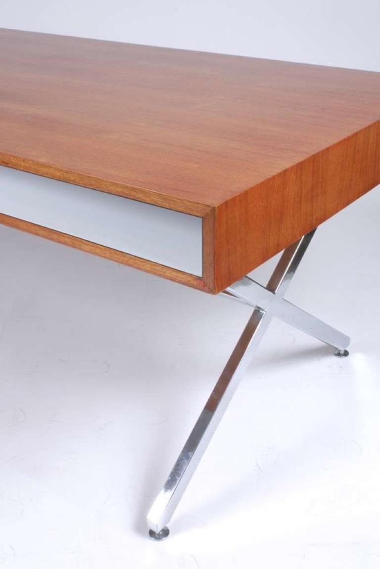 Mid-20th Century Pierre Guariche President Desk For Sale