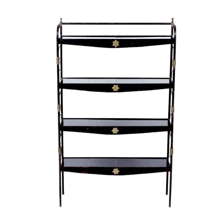 Jacques Adnet Shelf For Sale