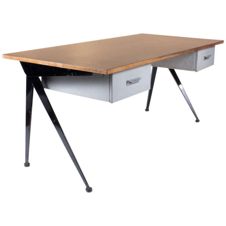 Jean Prouvé Compas Desk For Sale