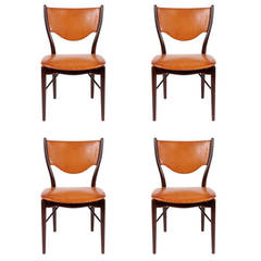 Set of Four Dining Room Chairs B063 by Finn Juhl