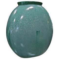 Teal Green Vase by Guido Andloviz