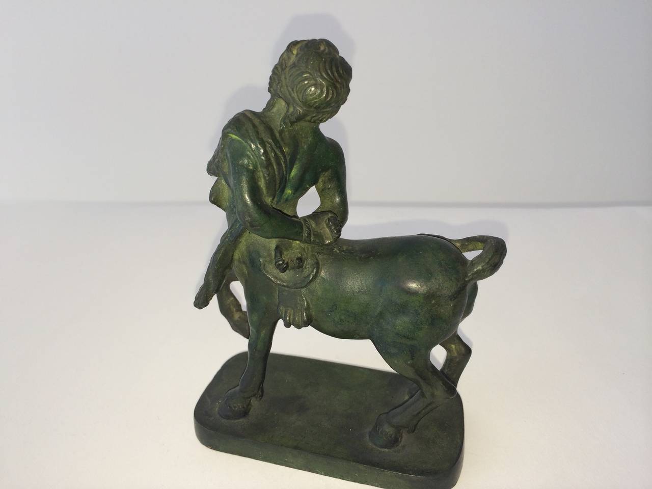 Unknown Solid Bronze Sculpture, 1920s