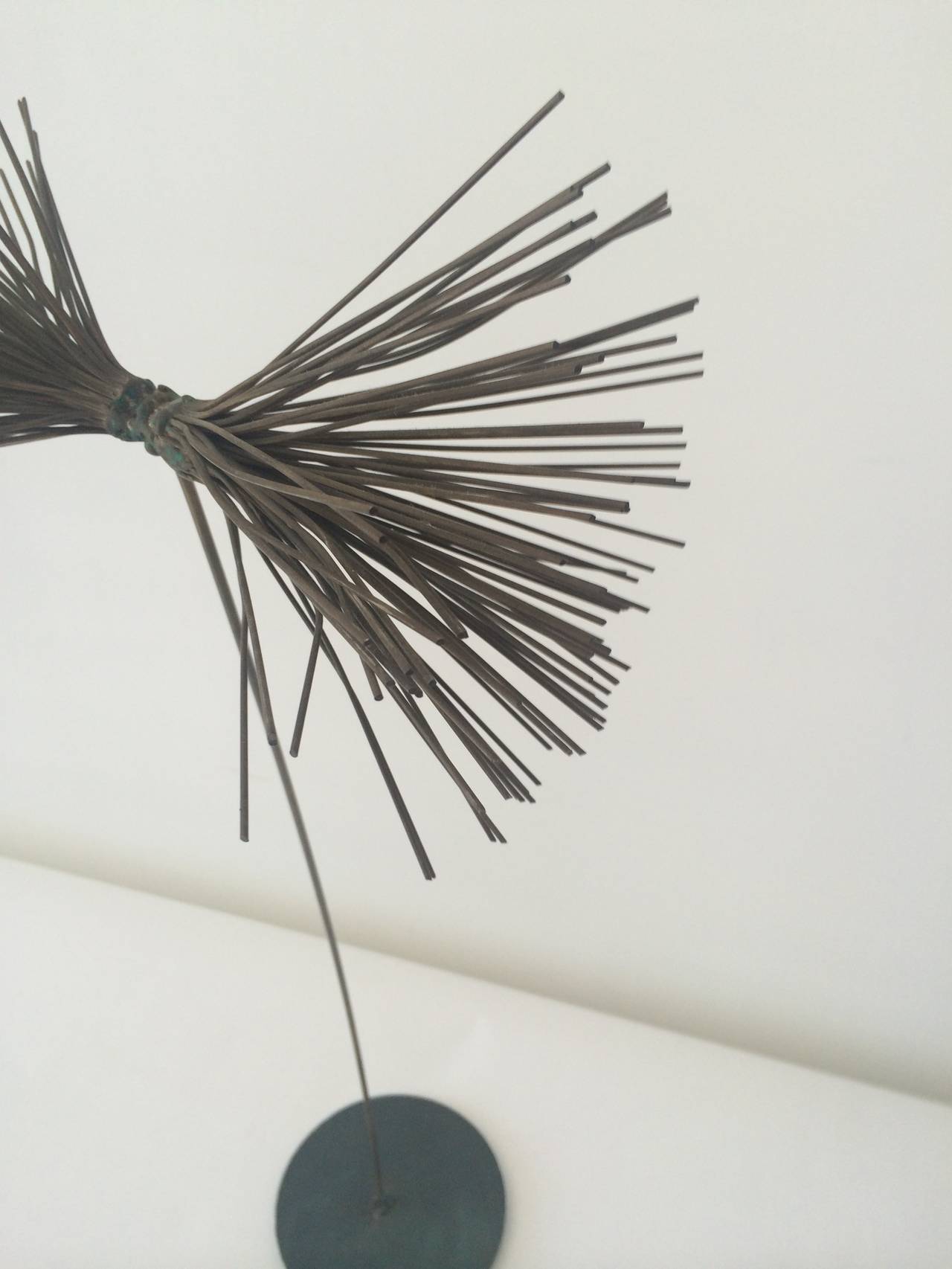 Modern Brass Wire Sculpture, 1960s at 1stdibs