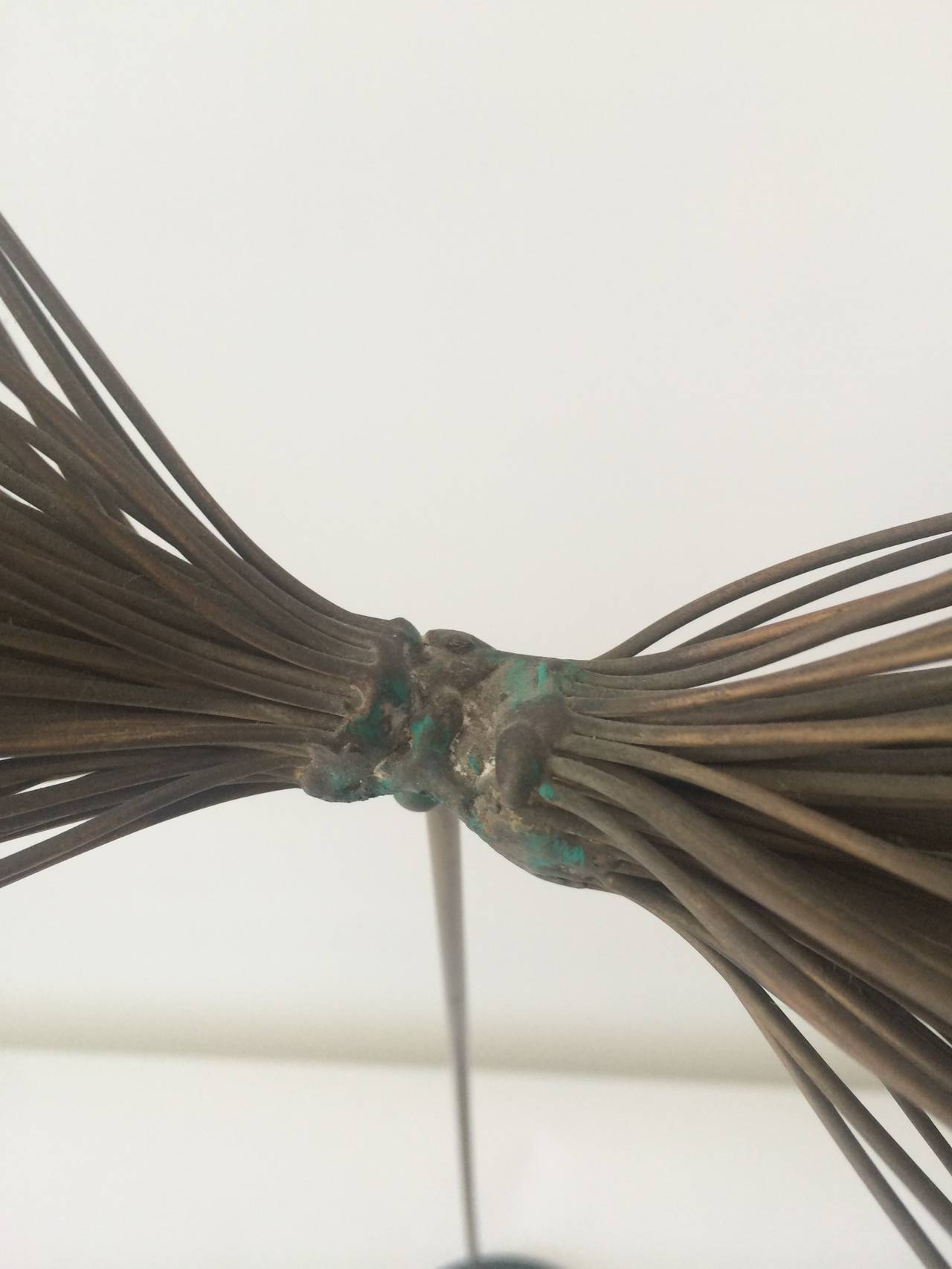 Modern Brass Wire Sculpture, 1960s at 1stdibs