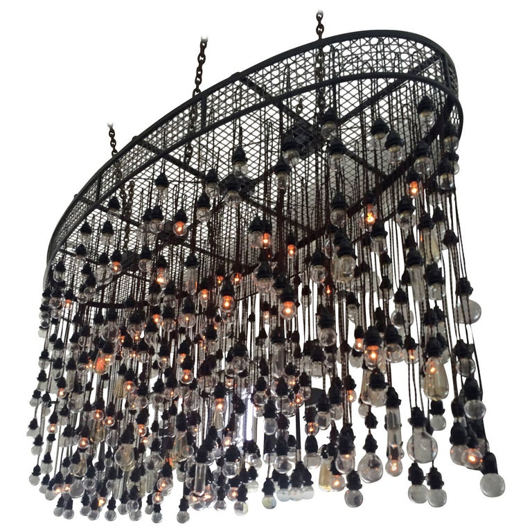500 Bulbs Industrial Chandelier at 1stDibs industrial chandeliers