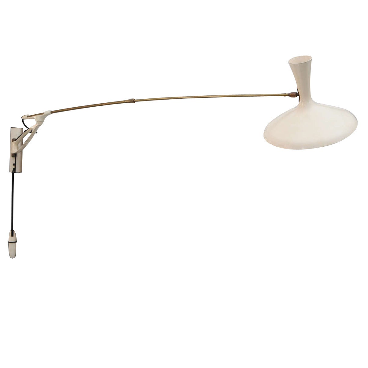 Italian Adjustable Wall Lamp, 1950s