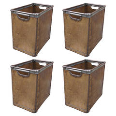 Vintage Kennett Industrial Garment Factory Bins