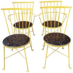 Set of Four Windsor Style Mid-Midcentury Chairs