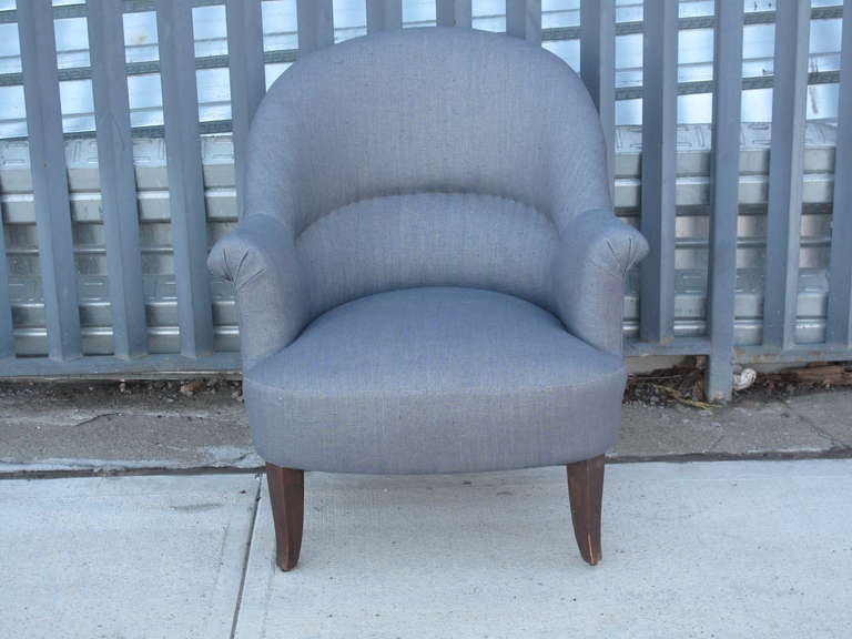 Napoleon III Shell Back Arm Chair