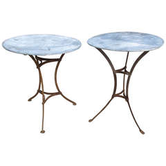 French Zinc top Bistro Table