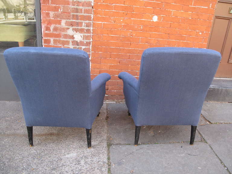 Pair of Napoleon III Armchairs with Kilim Seats In Excellent Condition In Brooklyn, NY