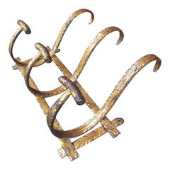 Gilded Bronze Hat Rack