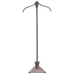 Used Art Deco Arrow Form Valet