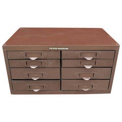 Bronze Hue Metal Toolbox by Model Box & Cabinet Co.