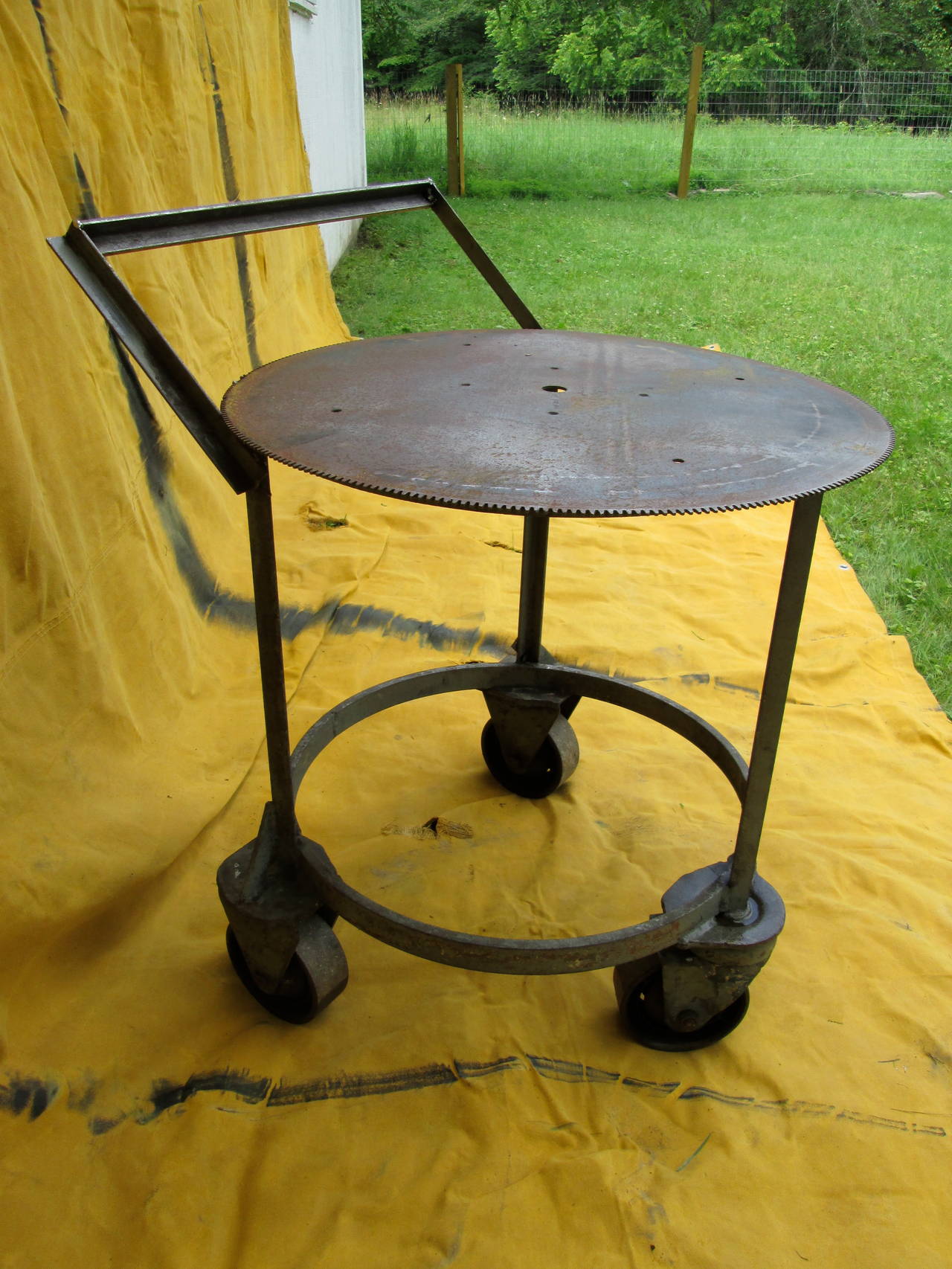 Industrial Metalsmith Push-Cart For Sale 4