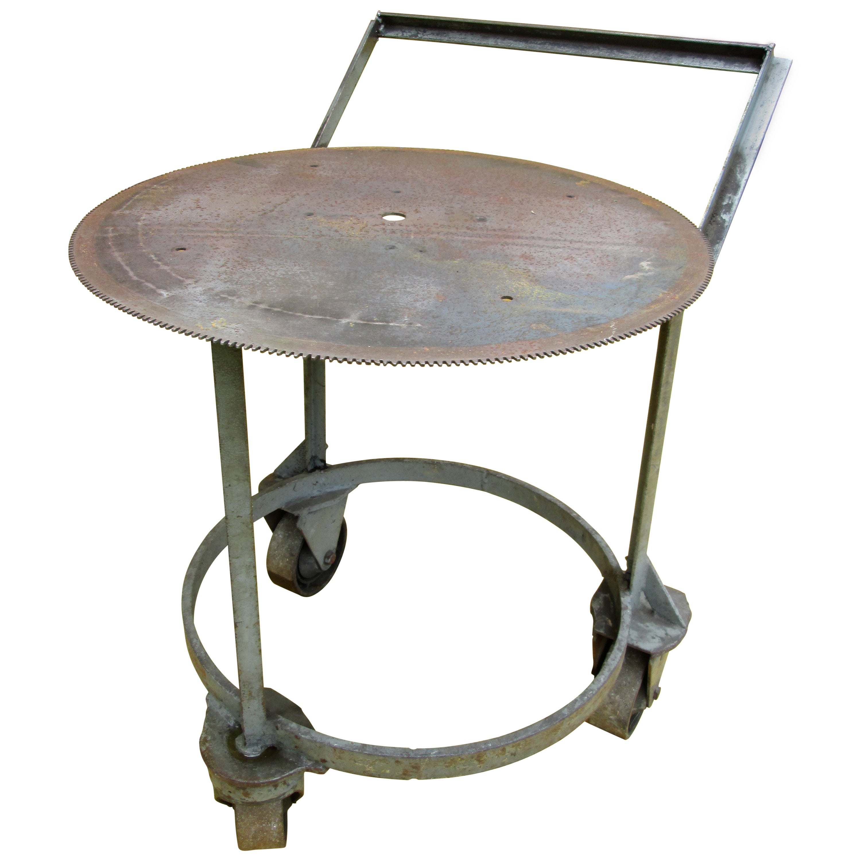 Industrial Metalsmith Push-Cart For Sale