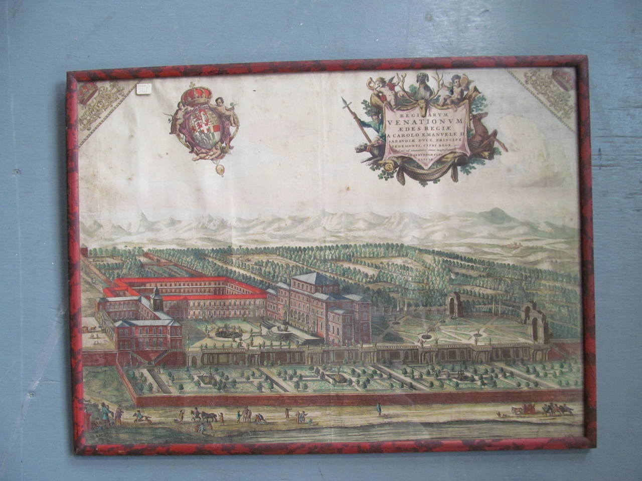 Two 17th Century Axonometric Maps by Dutch Cartographer Joan Blaeu
