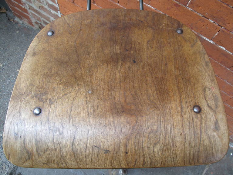 Industrial Toledo Drafting Stool 1