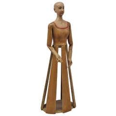 French Polychrome Display Mannequin