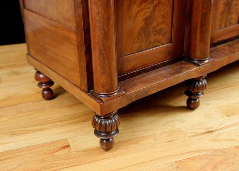 19th Century American Empire Sideboard from Philadelphia, c. 1830