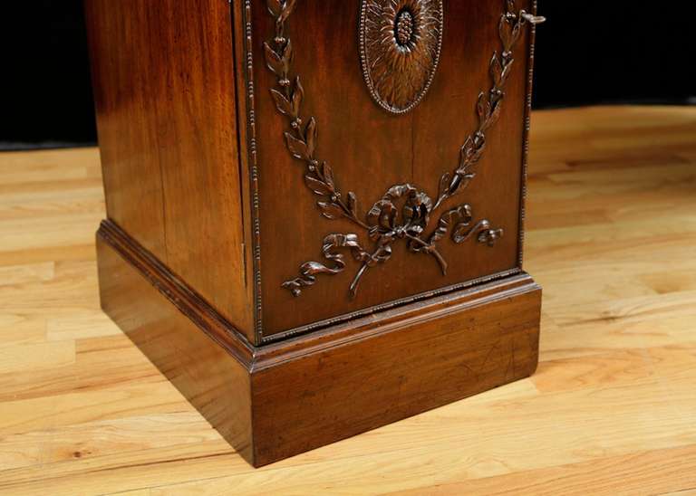 19th Century Pedestal Sideboard in the Style of Robert Adam 1