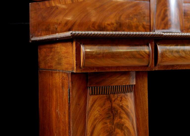 19th Century English Regency Sideboard in Mahogany, circa 1820