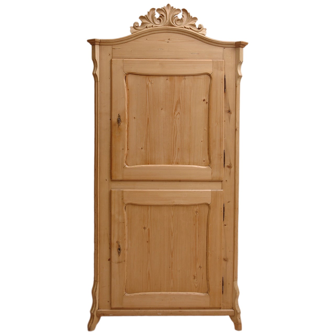 19th Century Louis Philippe Pine Cupboard