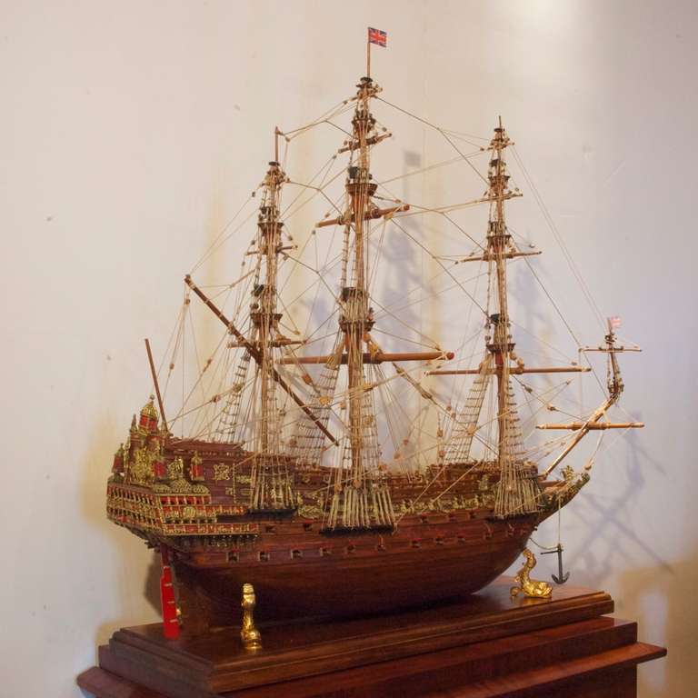 Die Sovereign of the Seas, ein frühes britisches 