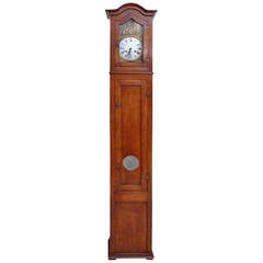 19th Century French Country Long Case Clock 12