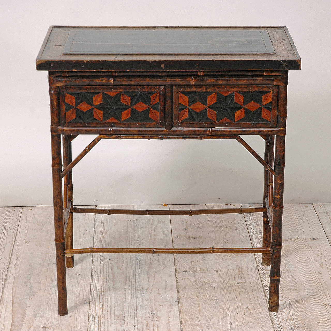 18th Century Bamboo Side Table 3