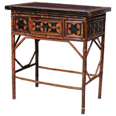 18th Century Bamboo Side Table