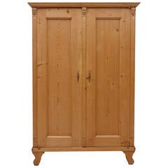 19th Century Austrian Armoire in Pine