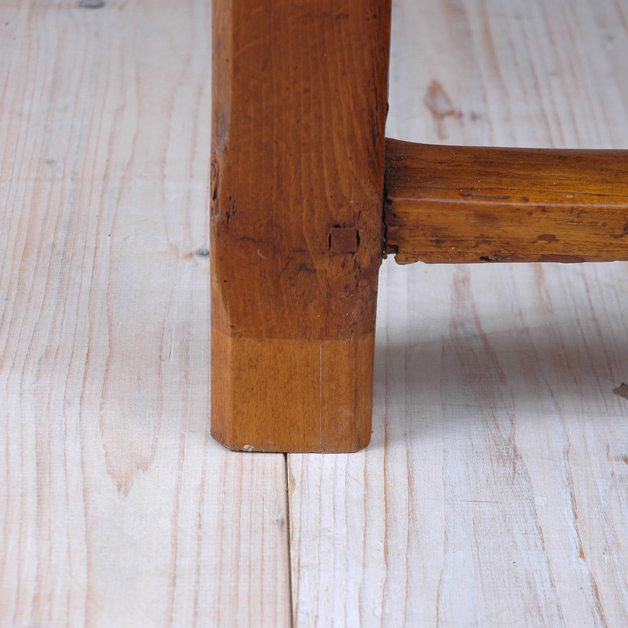French Refectory Table in Pine, circa 1800 1
